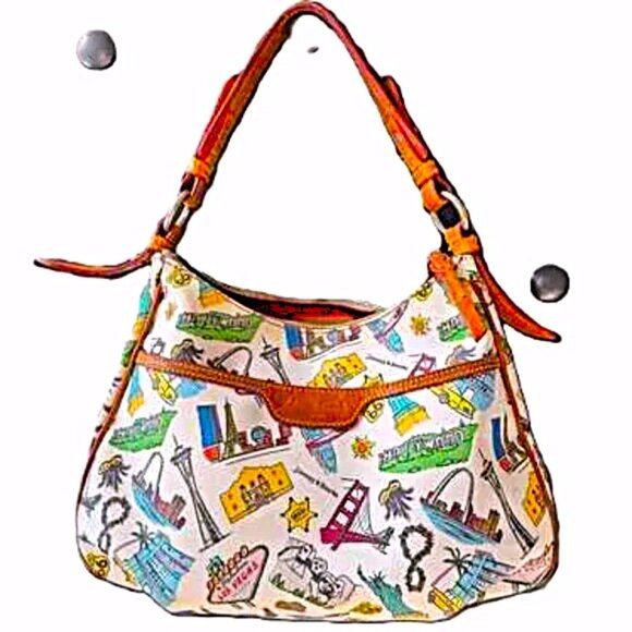 BRAND NEW Dooney Bourke Americana Shoulder Bag - Picture 1 of 6